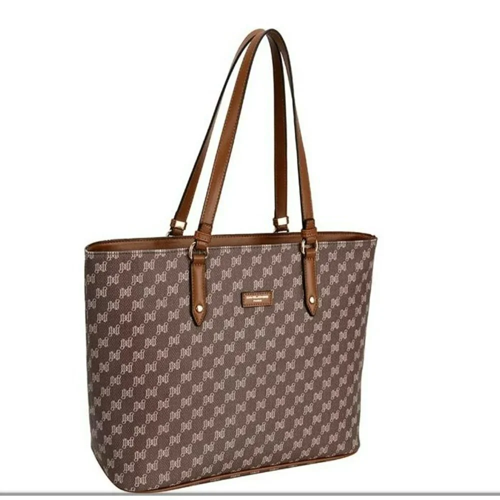 David Jones Beige‎ and Brown Shoulder Bag